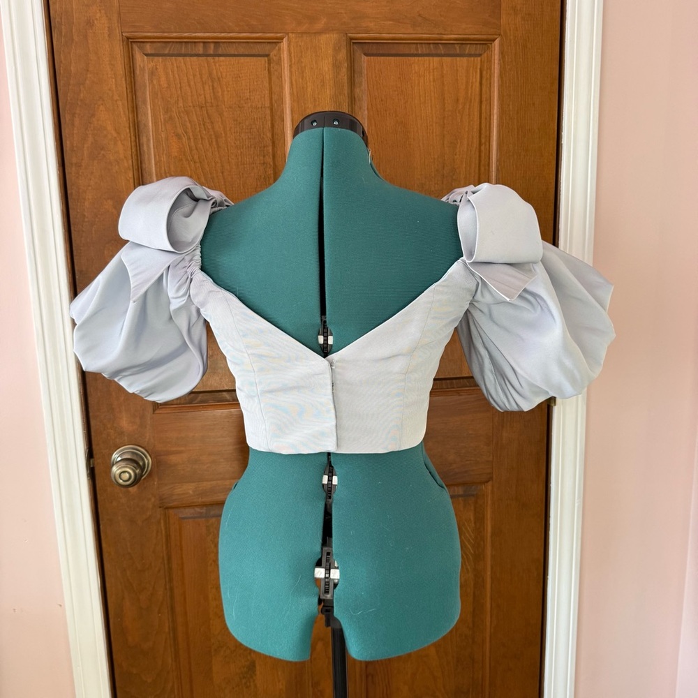 Alexia Maria Baby Blue Violet Top 4 - Picture 5 of 9